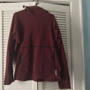 Melanzana hooded fleece